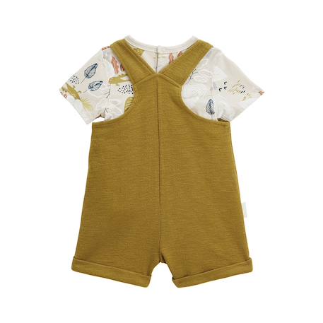 Ensemble salopette bébé et t-shirt costa Vert 3 - vertbaudet enfant 