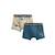 Lot de 2 boxers garçon monkey Bleu 2 - vertbaudet enfant 