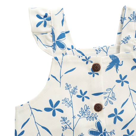Robe bébé en jean écrue océan d'amour Ecru 4 - vertbaudet enfant 