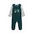 Pyjama bébé en velours canopée Vert 2 - vertbaudet enfant 
