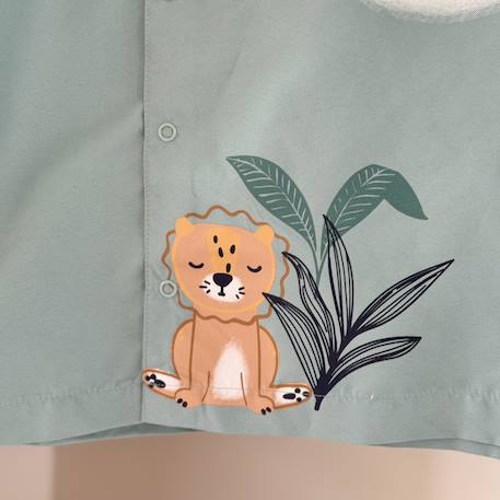 Tablier enfant long charly Bleu 6 - vertbaudet enfant 