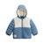Doudoune enfant imperméable doublée polaire avec capuche tao Bleu 2 - vertbaudet enfant 