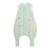 Turbulette tog 2 en gaze de coton avec pieds retroussables arya Vert 2 - vertbaudet enfant 