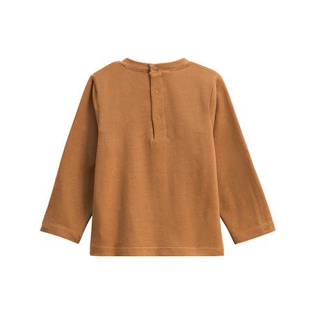 Lot de 2 t-shirts enfant manches longues constellation Camel 6 - vertbaudet enfant 