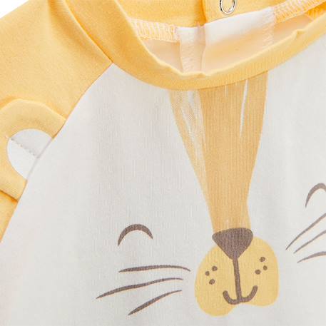 Pyjama short enfant 2 pièces auguste Jaune 3 - vertbaudet enfant 
