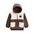 Veste bébé en sherpa avec capuche cracotte Marron 2 - vertbaudet enfant 
