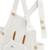 Salopette bébé en tricot hello baby Ecru 4 - vertbaudet enfant 