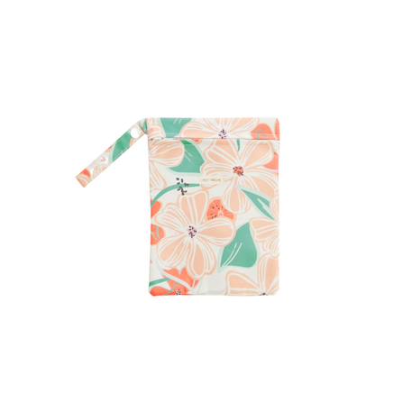 Serviette de bain bébé + pochette fleur Ecru 5 - vertbaudet enfant 