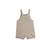 Salopette bébé en lin mélangé moka Beige 4 - vertbaudet enfant 