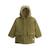 Manteau enfant doublé sherpa avec capuche gustin Kaki 2 - vertbaudet enfant 