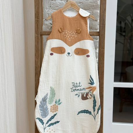 Gigoteuse été en gaze de coton baroudeur Ecru 6 - vertbaudet enfant 