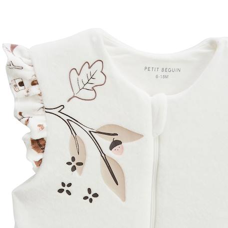 Gigoteuse tog 2 en velours sora Ecru 5 - vertbaudet enfant 
