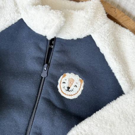 Veste bébé intérieur polaire charly Bleu 6 - vertbaudet enfant 