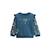 Sweat-shirt bébé en molleton dina Bleu 2 - vertbaudet enfant 