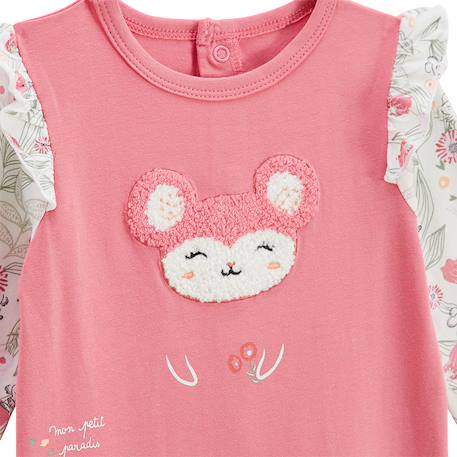 Pyjama bébé anaelle Rose 5 - vertbaudet enfant 