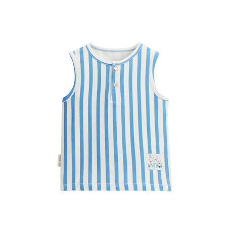 Débardeur enfant biscarosse Bleu 2 - vertbaudet enfant 