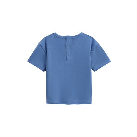Ensemble enfant t-shirt et pantalon en gaze de coton mexico Bleu 3 - vertbaudet enfant 