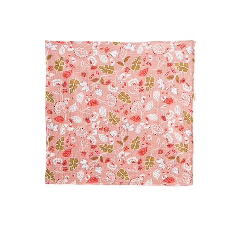 Foulard en gaze de coton mindanao 50 x 50 cm Rose 3 - vertbaudet enfant 