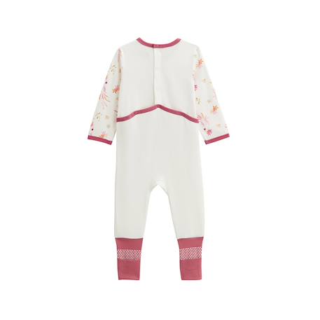 Pyjama bébé à pieds retroussables fiesta Terracotta 3 - vertbaudet enfant 