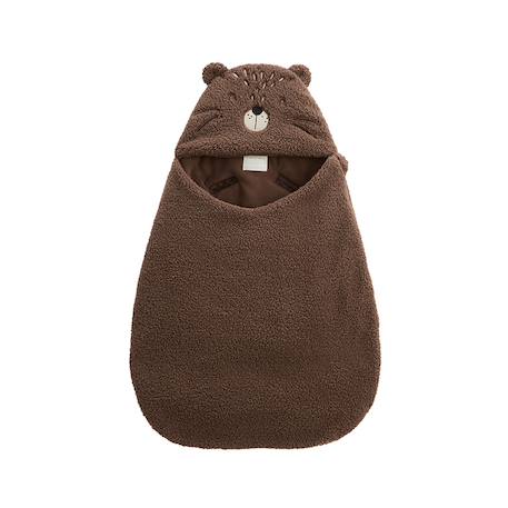 Nid d'ange en sherpa cracotte Marron 2 - vertbaudet enfant 