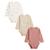 Lot de 3 bodies bébé manches longues maya Rose 2 - vertbaudet enfant 