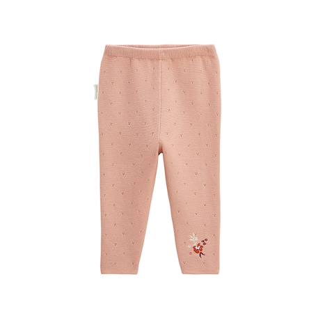 Pantalon bébé en tricot manouk Rose 2 - vertbaudet enfant 