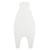 Turbulette d'hiver en velours avec pieds retroussables gaufrette Ecru 3 - vertbaudet enfant 