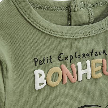 Pyjama enfant 2 pièces gabin Vert 3 - vertbaudet enfant 