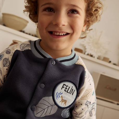 Veste teddy bébé en molleton ultra chaud félintrépide Bleu 6 - vertbaudet enfant 