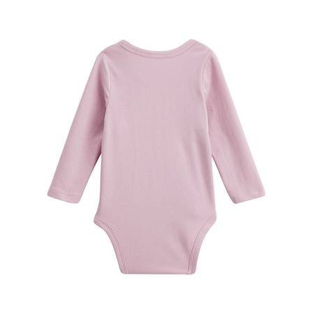 Lot de 2 bodies bébé manches longues ouverture croisée miss chatchatchat Rose 4 - vertbaudet enfant 
