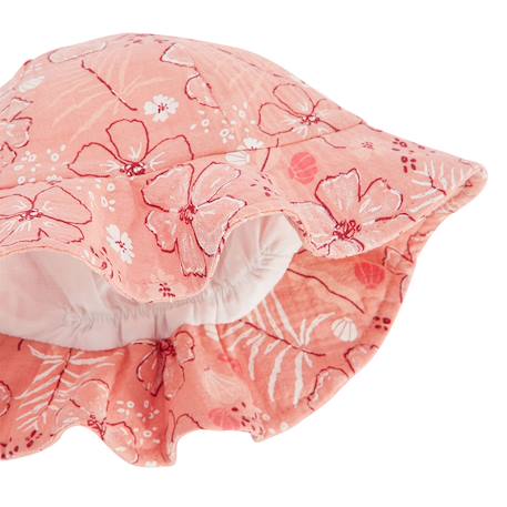 Capeline bébé en gaze de coton santa giulia Orange 3 - vertbaudet enfant 