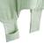Turbulette tog 2 en gaze de coton avec pieds retroussables arya Vert 5 - vertbaudet enfant 