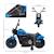 Moto électrique enfant 6 v 3 km/h effet lumineux roulettes amovibles repose-pied pédale métal pp rose noir Blanc+Bleu+Rose+Rouge 7 - vertbaudet enfant 