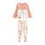 Pyjama enfant 2 pièces à pieds retroussables mindanao Rose 2 - vertbaudet enfant 