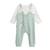 Ensemble salopette bébé en molleton ultra chaud et t-shirt kenya Vert 2 - vertbaudet enfant 