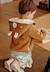 Sweat à capuche zippé enfant en molleton lamascotte Camel 1 - vertbaudet enfant 