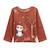 Pyjama enfant 2 pièces en velours maloueg Marron 3 - vertbaudet enfant 