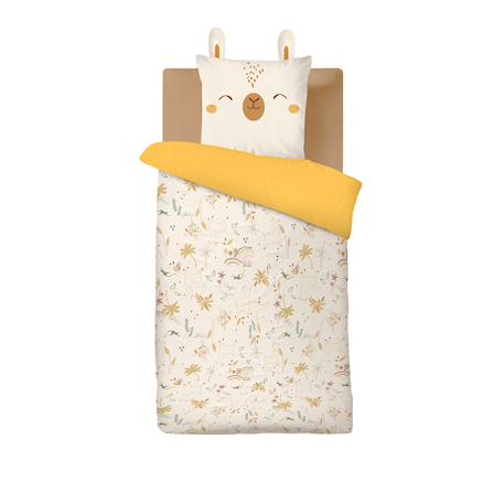 Housse de couette enfant + taie d'oreiller gabin Jaune 3 - vertbaudet enfant 