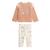 Pyjama enfant 2 pièces en velours matcha Rose 2 - vertbaudet enfant 