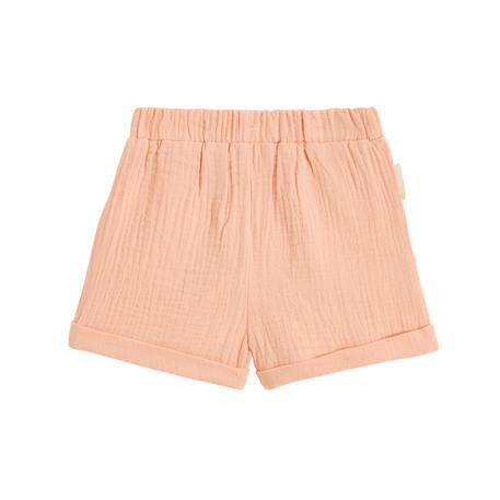 Short enfant en gaze de coton santa giulia Corail 3 - vertbaudet enfant 
