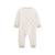 Combinaison bébé en molleton et chaussons câlins Ecru 3 - vertbaudet enfant 