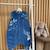 Turbulette tog 2 en velours avec pieds retroussables dina Bleu 5 - vertbaudet enfant 