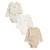 Lot de 3 bodies bébé manches longues cracotte Ecru 2 - vertbaudet enfant 