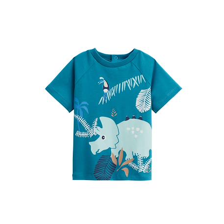 Pyjama enfant manches courtes santorini Bleu 6 - vertbaudet enfant 