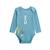 Lot de 2 bodies bébé manches longues oscar Bleu 4 - vertbaudet enfant 