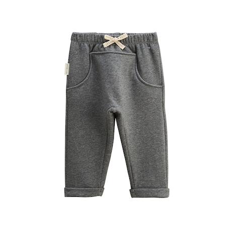 Pantalon enfant en molleton touctouc Gris 2 - vertbaudet enfant 