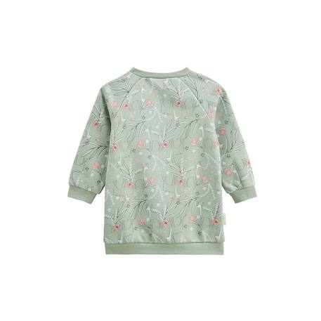 Robe enfant en molleton lison Vert 3 - vertbaudet enfant 