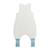 Turbulette d'hiver en velours avec pieds retroussables oscar Bleu 3 - vertbaudet enfant 