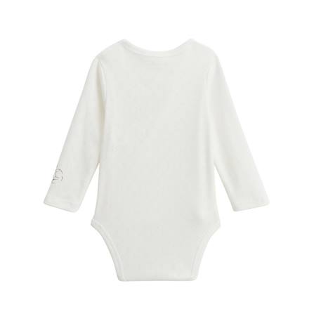 Lot de 2 bodies bébé manches longues ouverture croisée miss chatchatchat Rose 5 - vertbaudet enfant 