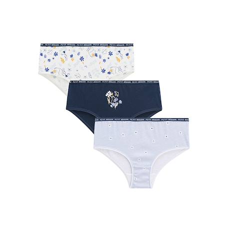 Lot de 3 culottes fille automne Bleu 2 - vertbaudet enfant 